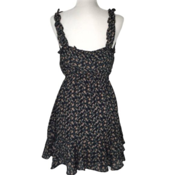 Cupcakes and Cashmere Blue Floral Sundress Sz S - Picture 5 of 7